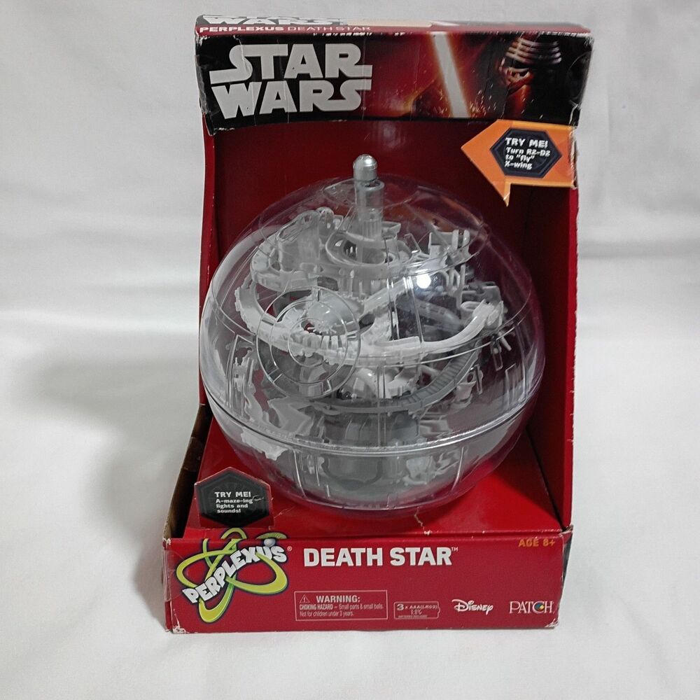 STAR WARS PERPLEXUS - Death Star 3D ball maze puzzle, New in Box 2015